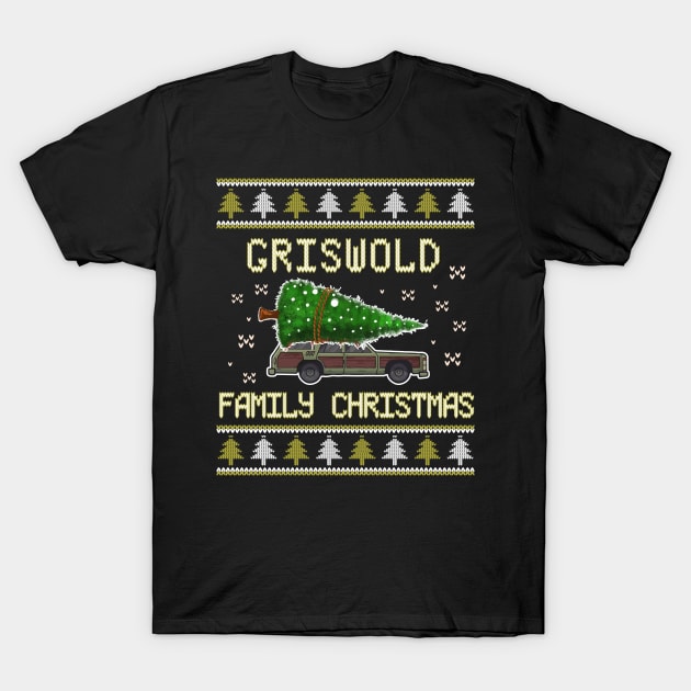 Christmas vacation Griswold family Christmas T-Shirt by DonVector